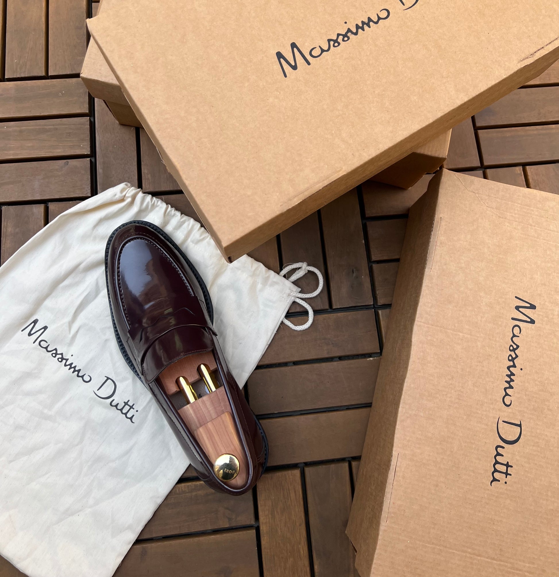 MOCASSIN Marron cuir